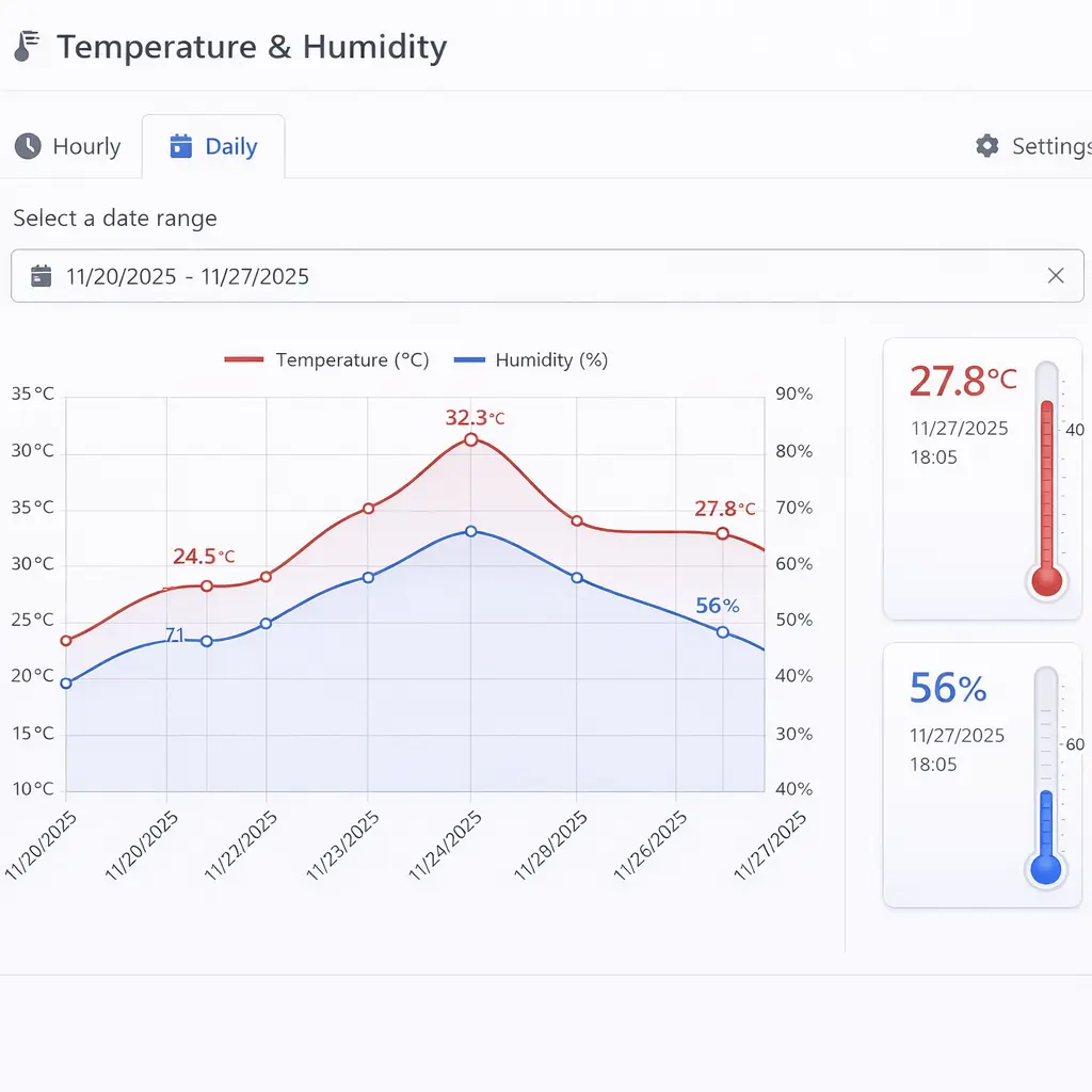 BarnLink Climate Monitoring Features