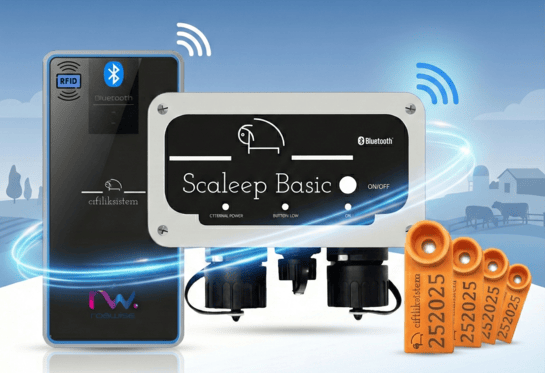 hayvanlarda kullanılan rfid çiplü küpeler